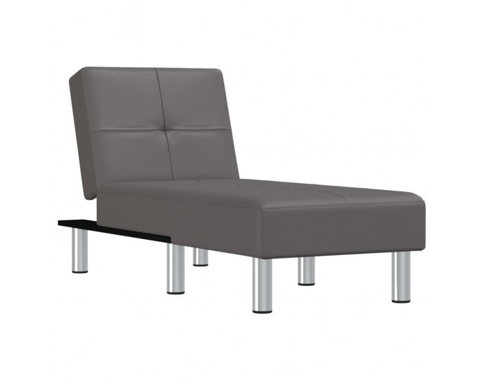 Sonata H Кушетка, сива, изкуствена кожа