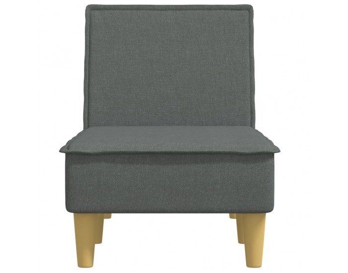 Sonata H Кушетка, тъмносива, текстил