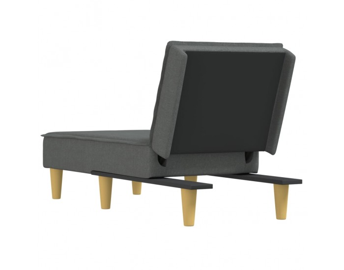 Sonata H Кушетка, тъмносива, текстил