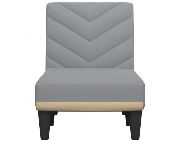 Sonata H Кушетка, светлосива, текстил