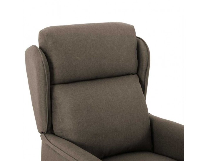 Sonata H Масажен стол с възглавница Таупе 67.5 x 93.5 x 101.5 см текстил