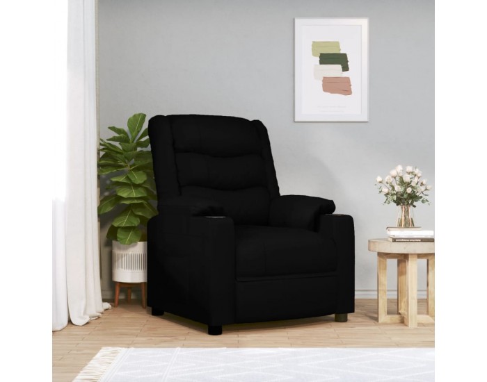 Sonata H Електрически масажен стол, черен, изкуствена кожа