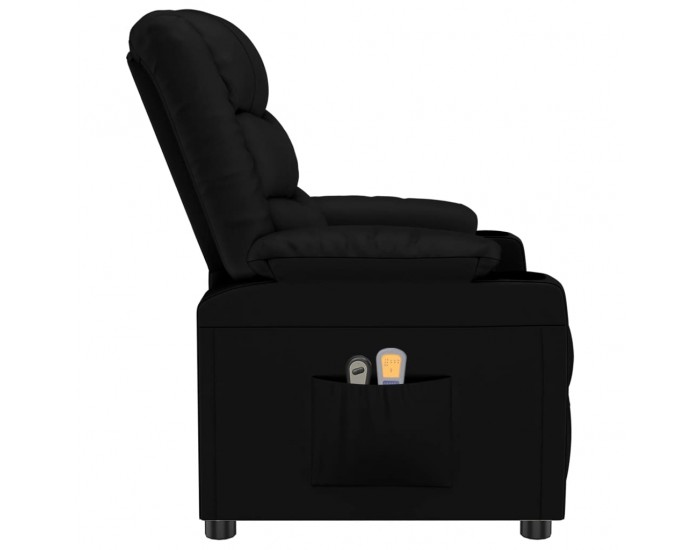 Sonata H Електрически масажен стол, черен, изкуствена кожа