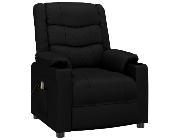 Sonata H Масажен стол, черен, изкуствена кожа