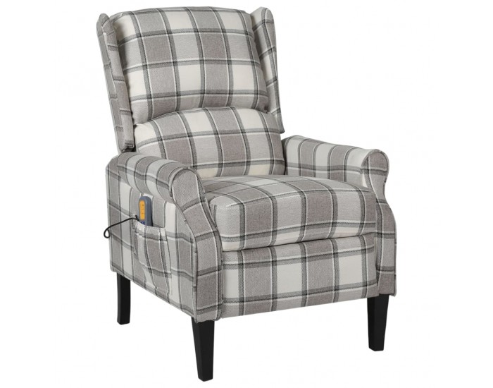 Sonata H Масажен наклоняем стол, сив, текстил