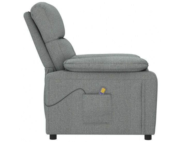 Sonata H Масажен стол, тъмносив, текстил