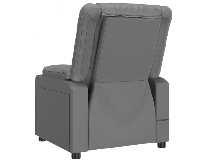 Sonata H Масажен стол, сив, изкуствена кожа