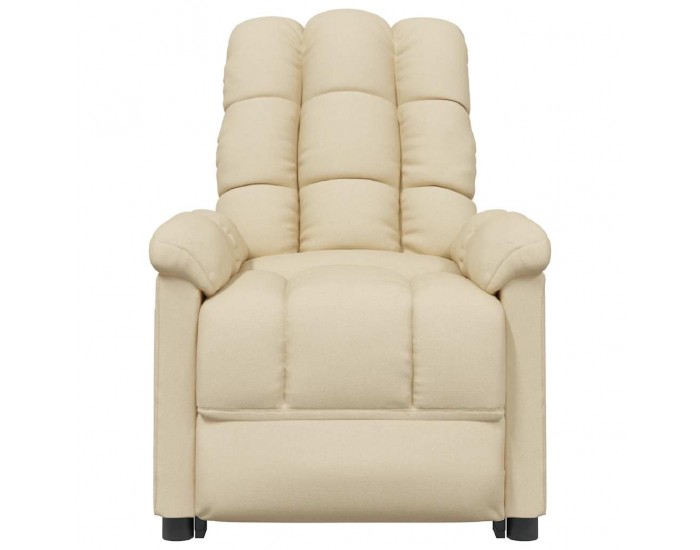 Sonata H Електрически масажен стол, кремав, текстил