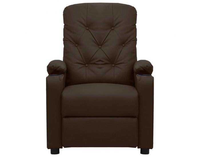 Sonata H Електрически стол, кафяв, изкуствена кожа