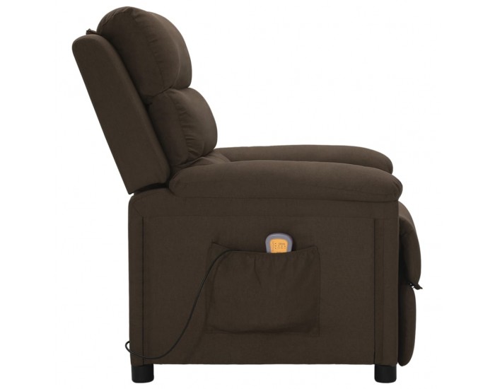 Sonata H Масажен стол, тъмнокафяв, текстил