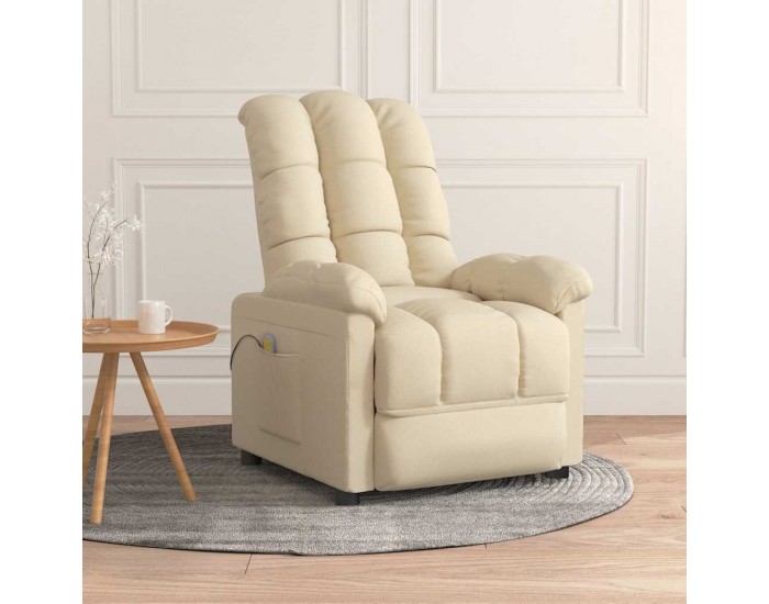 Sonata H Масажен стол, кремав, текстил