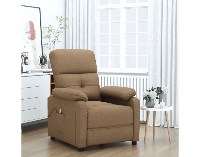 Sonata H Масажен стол, кафяв, текстил