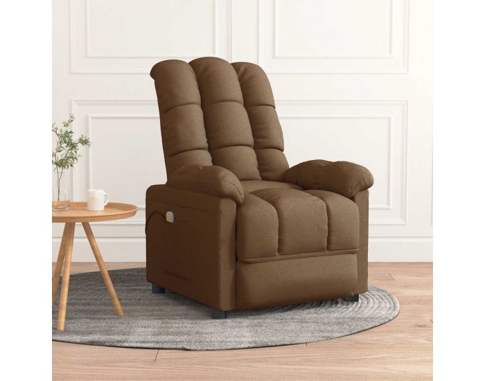 Sonata H Масажен стол, кафяв, текстил