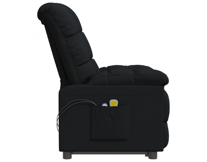 Sonata H Електрически масажен стол, черен, текстил