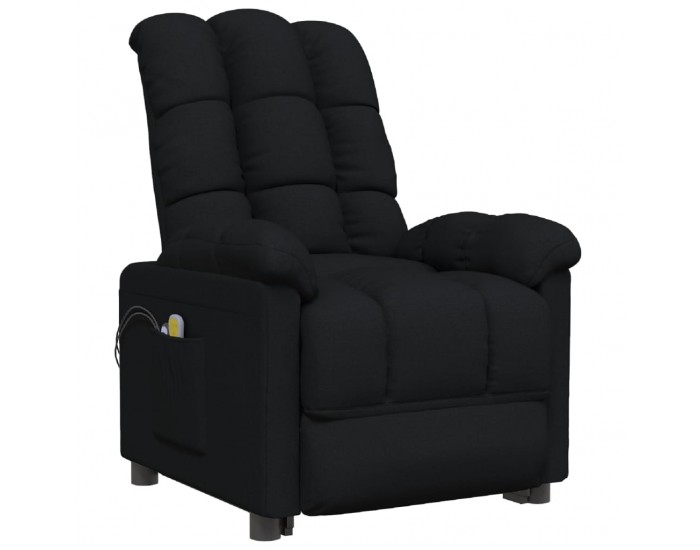 Sonata H Електрически масажен стол, черен, текстил