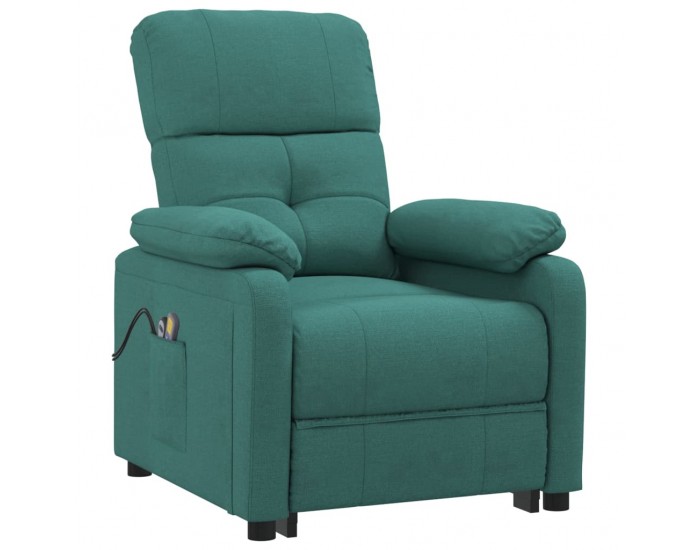 Sonata H Електрически масажен стол, тъмнозелен, текстил