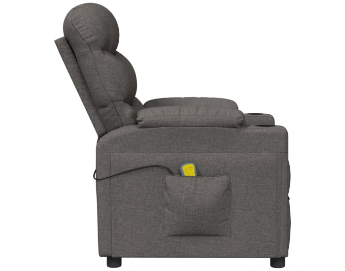 Sonata H Масажен стол, тъмносив, текстил