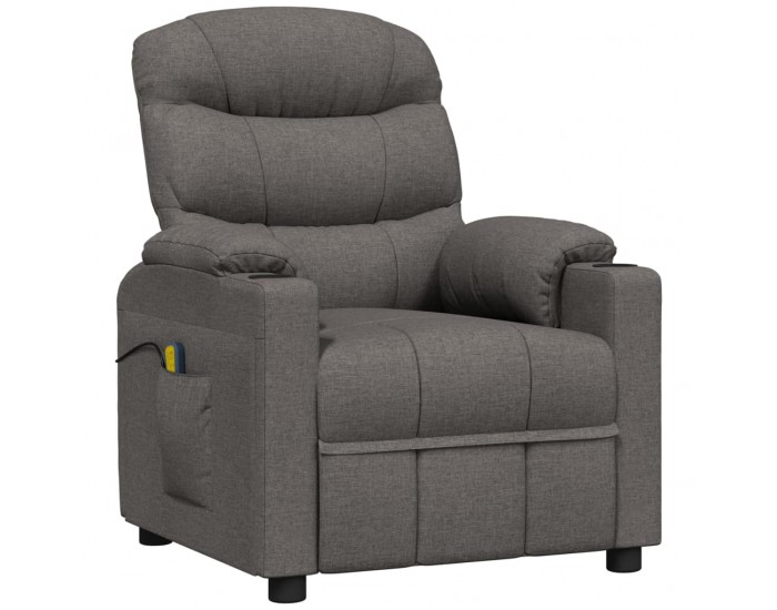 Sonata H Масажен стол, тъмносив, текстил