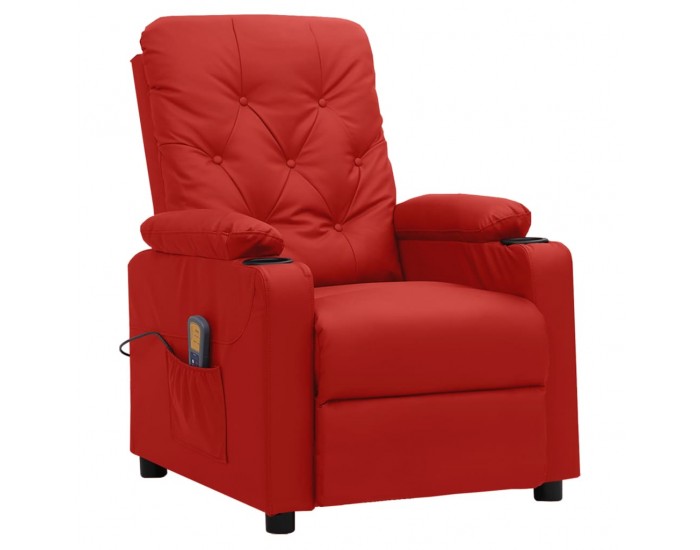 Sonata H Масажен стол виненочервен изкуствена кожа