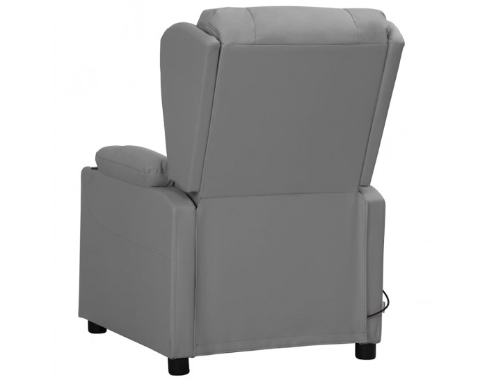 Sonata H Масажен стол, сив, изкуствена кожа