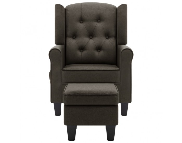 Sonata H Масажен стол с табуретка, таупе, текстил