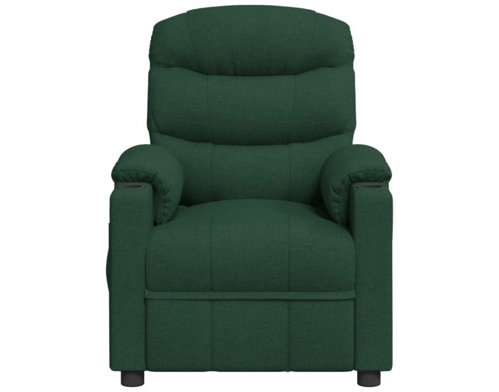 Sonata H Масажен стол, тъмнозелен, текстил