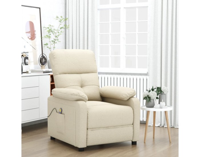 Sonata H Масажен стол, кремав, текстил