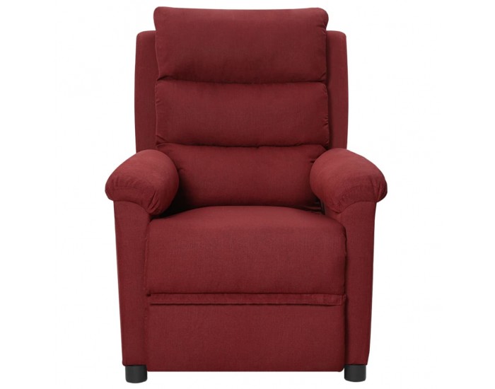 Sonata H Електрически масажен стол, виненочервен, текстил