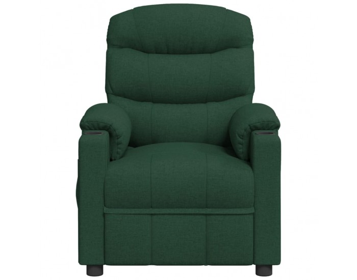 Sonata H Електрически масажен стол, тъмнозелен, текстил