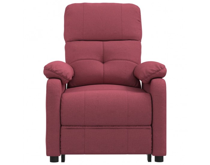 Sonata H Електрически масажен стол, виненочервен, текстил