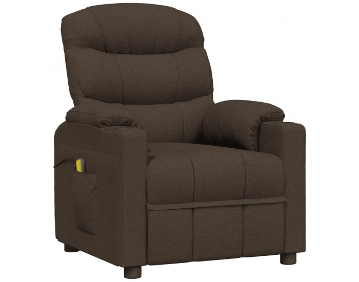 Sonata H Масажен стол, тъмнокафяв, текстил