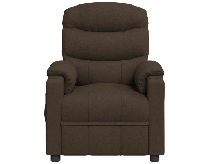 Sonata H Масажен стол, тъмнокафяв, текстил