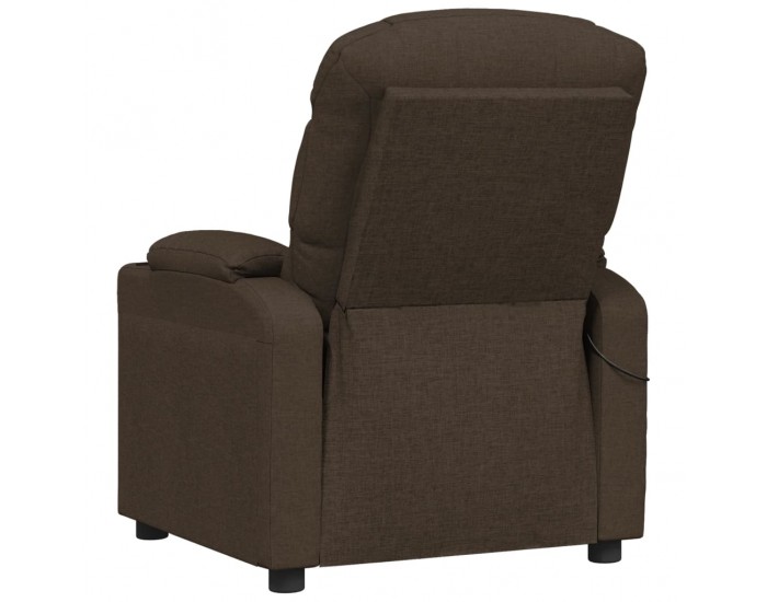 Sonata H Масажен стол, тъмнокафяв, текстил