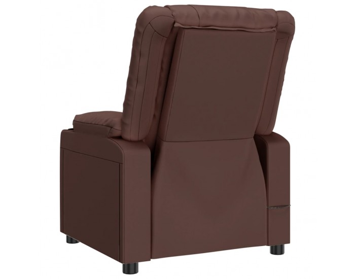 Sonata H Електрически стол, кафяв, изкуствена кожа