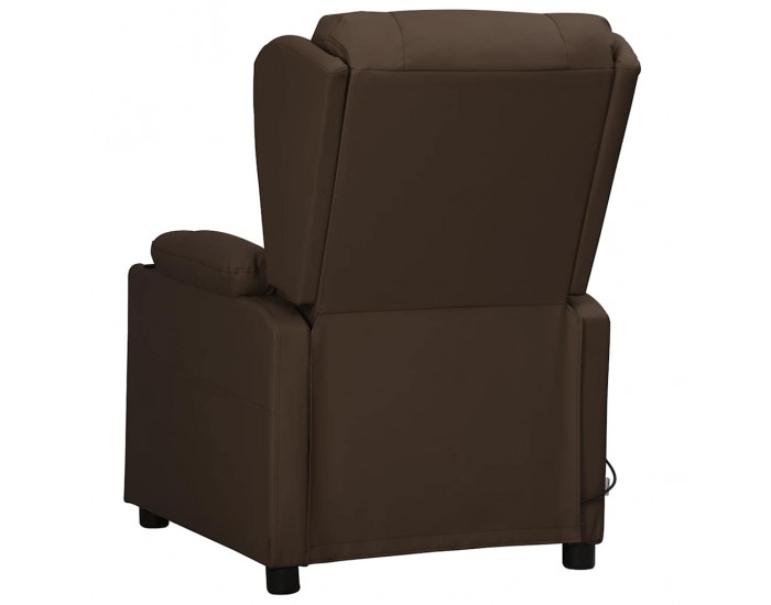 Sonata H Електрически стол, кафяв, изкуствена кожа