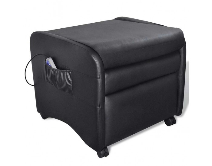 Sonata H Масажен стол, черен, изкуствена кожа