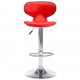 323645 Sonata H Bar Stools 2 pcs Red Faux Leather 323645 Sonata H Bar Stools 2 pcs Red Faux Leather