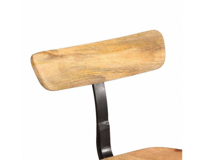 Sonata H Бар табуретки, 2 бр, 49x43x103 см, мангово масив дърво