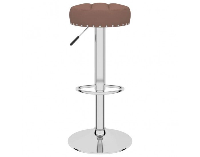 Sonata H Бар табуретки, 2 бр, кафяви, текстил