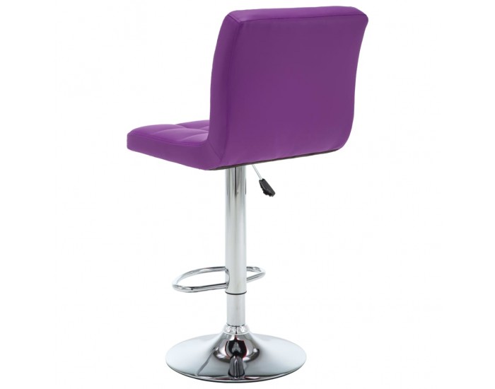 Sonata H Бар табуретки, 2 бр, лилави, изкуствена кожа Sonata H Бар табуретки, 2 бр, лилави, изкуствена кожа