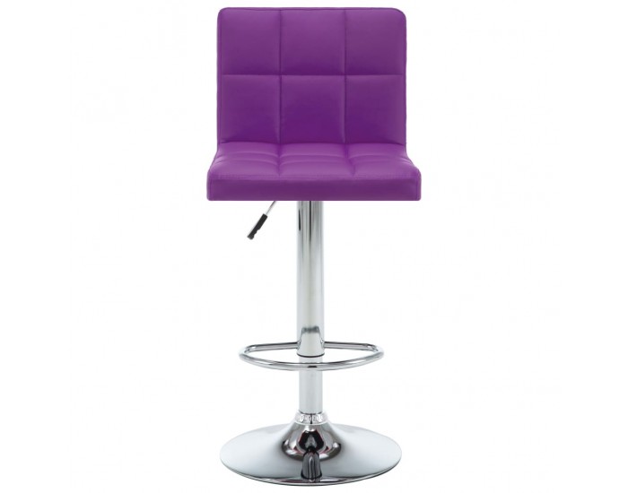 Sonata H Бар табуретки, 2 бр, лилави, изкуствена кожа Sonata H Бар табуретки, 2 бр, лилави, изкуствена кожа