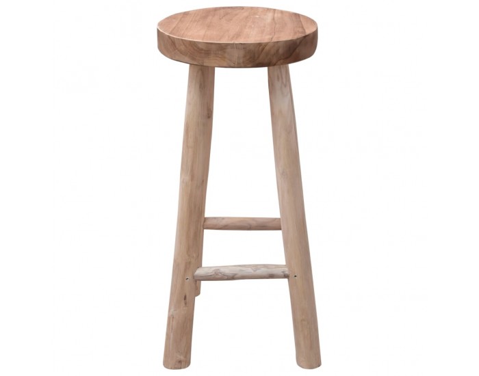 Sonata H Бар табуретка, тиково дърво масив