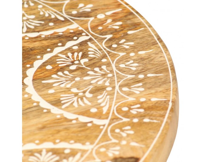 287445 Sonata H Hand-painted Stool 38x38x35 cm Solid Mango Wood 287445 Sonata H Hand-painted Stool 38x38x35 cm Solid Mango Wood