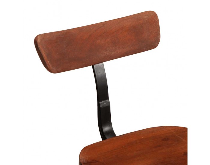 Sonata H Бар табуретки, 2 бр, 49x43x88 см, мангово масив дърво