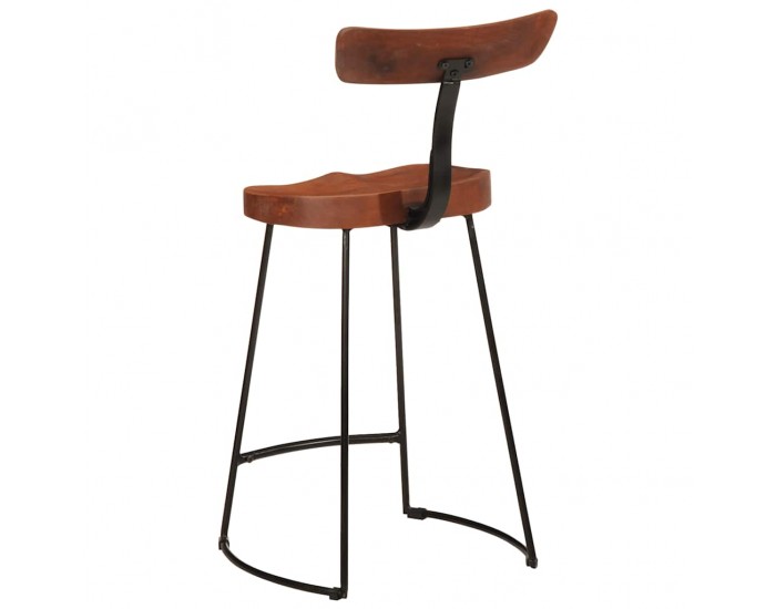 Sonata H Бар табуретки, 2 бр, 49x43x88 см, мангово масив дърво