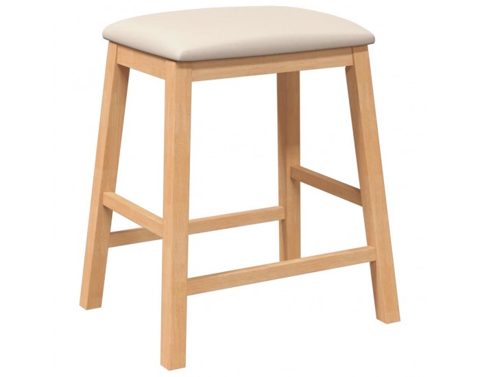 Sonata H Бар столове с възглавници 2 бр масивна дървесина гума