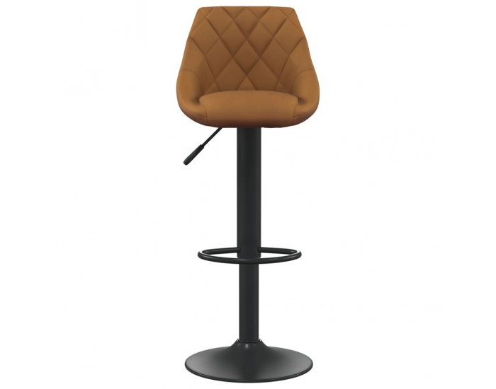 Sonata H Бар табуретка, кафява, кадифе