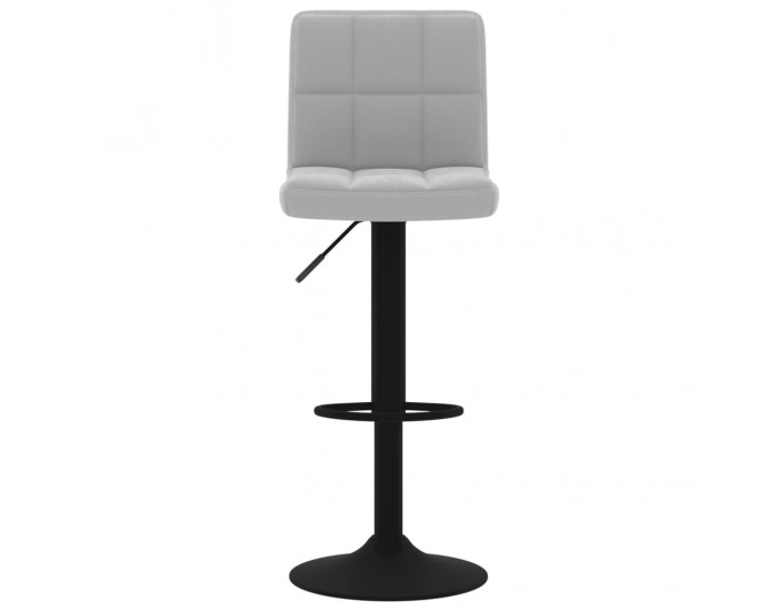 Sonata H Бар табуретка, светлосива, кадифе Sonata H Бар табуретка, светлосива, кадифе