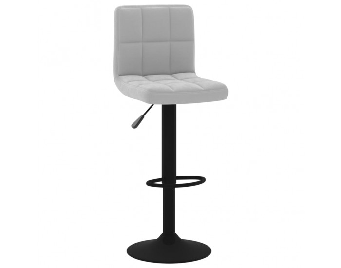 Sonata H Бар табуретка, светлосива, кадифе Sonata H Бар табуретка, светлосива, кадифе