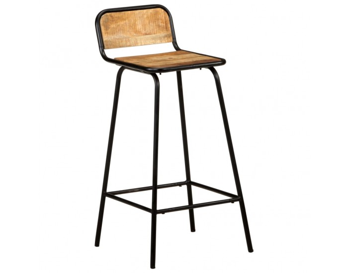 Sonata H Бар столове, 2 бр, мангово дърво масив